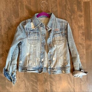 Vintage style jean jacket